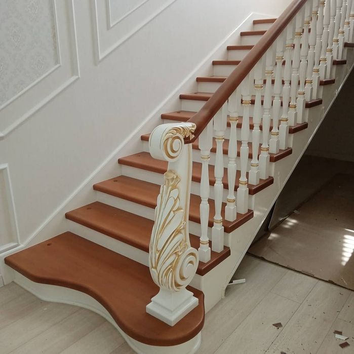 Лестница из дерево