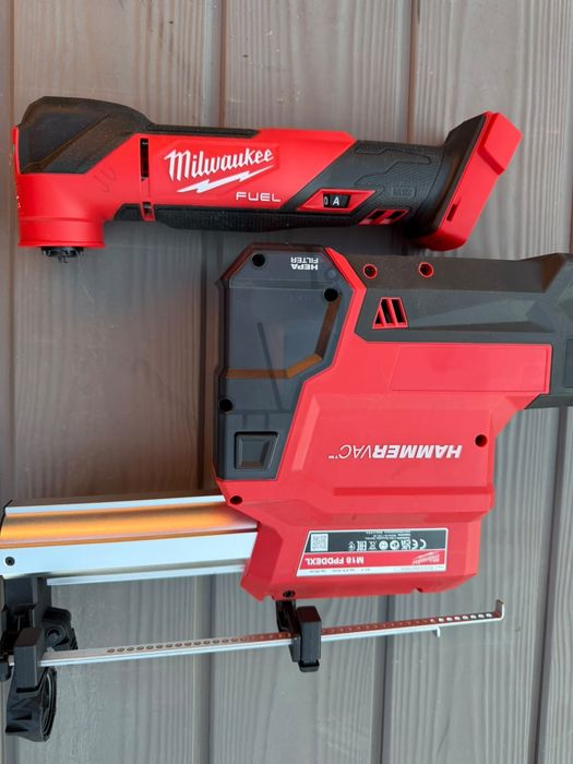 Milwaukee aspirator ,multicutter pe acumulator