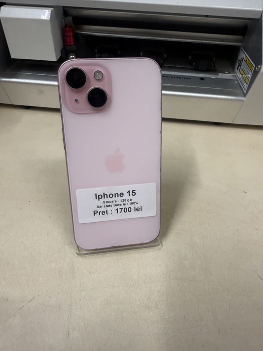 Iphone 15 / 128 gb / 100% baterie