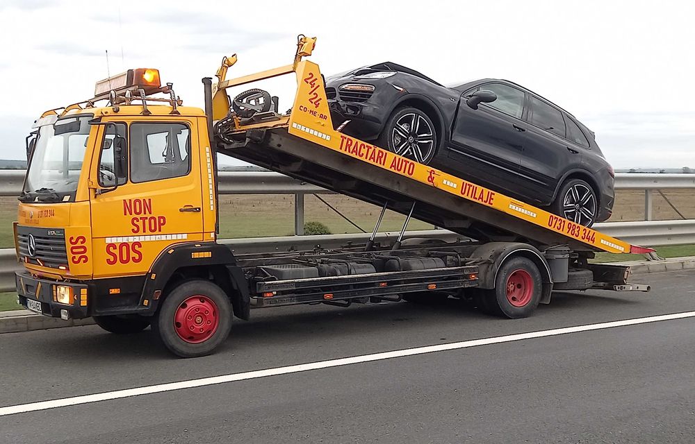 Tractari Auto Platforma Slep Transport Utilaje Grele