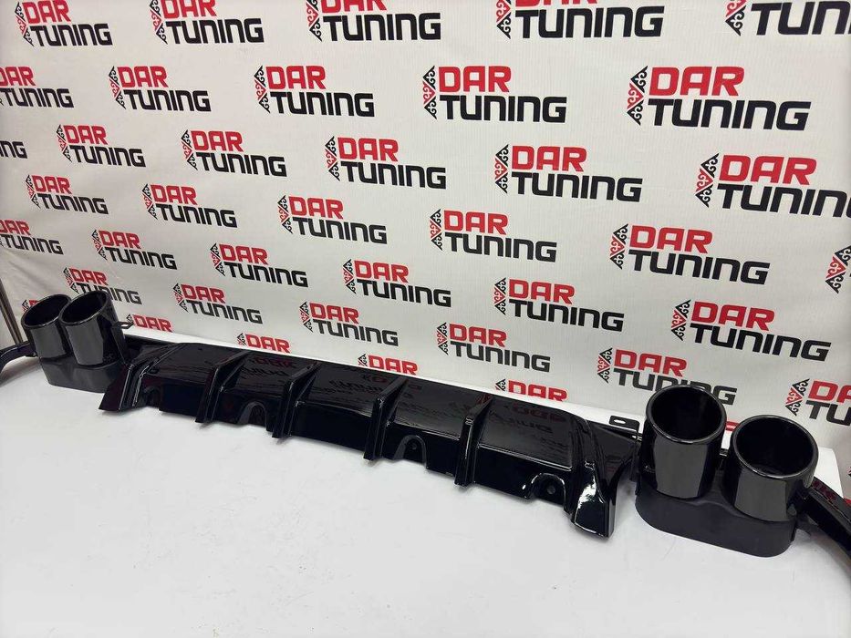 Диффузор с насадками BMW G20 sport pro