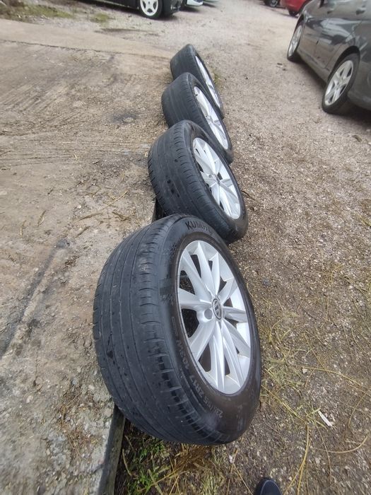 235/55/17 джанти с гуми vw tiguan, passat, sharan