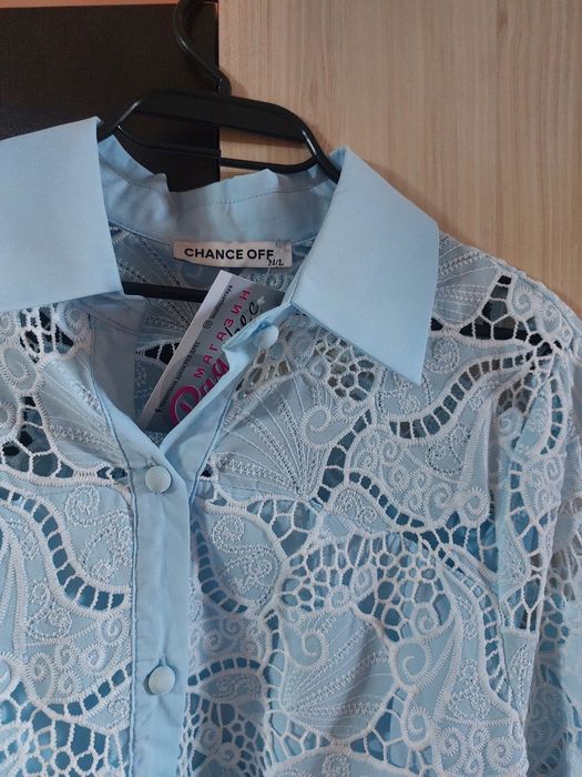 Дамска дантелена рокля -нова