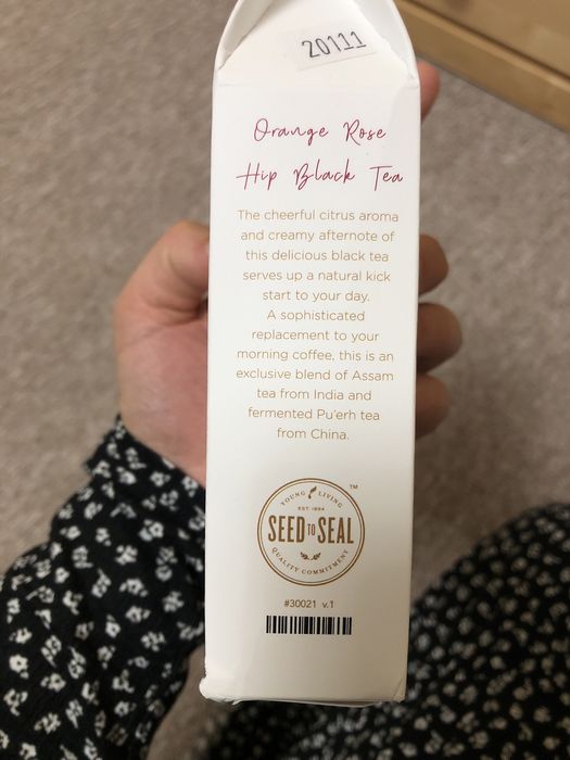 Young Living ceai pliculete