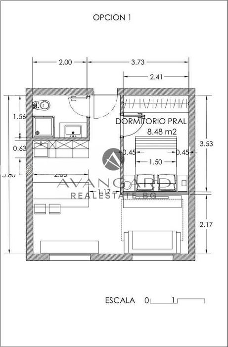 Продава се Двустаен апартамент в Пловдив, Тракия - 36 кв.м за 2692 €/кв.м - Снимка #3