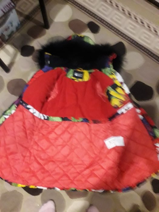 куртка тёплая на 7лет