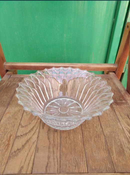 Вазы советские стеклянные