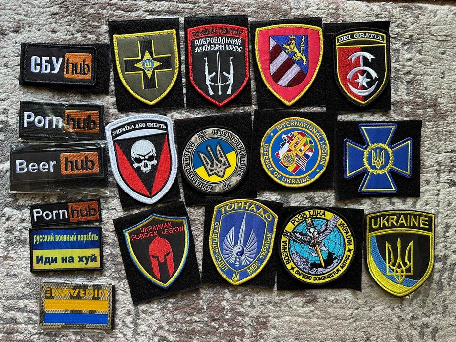 Украински нашивки/ukrainian patches