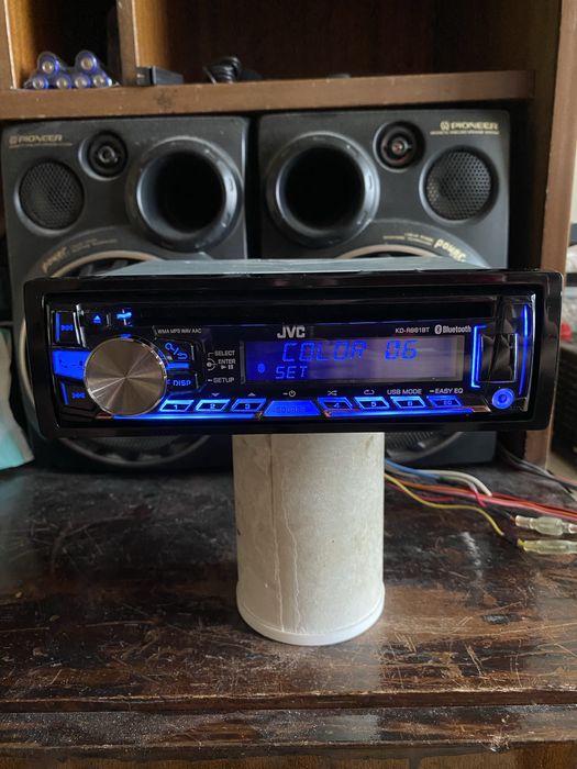 JVC KD-R961BT- НАЙ ВИСОК КЛАС 4.8V!! -USB Bluetooth CD mp3 плеър за кола авто радио сд