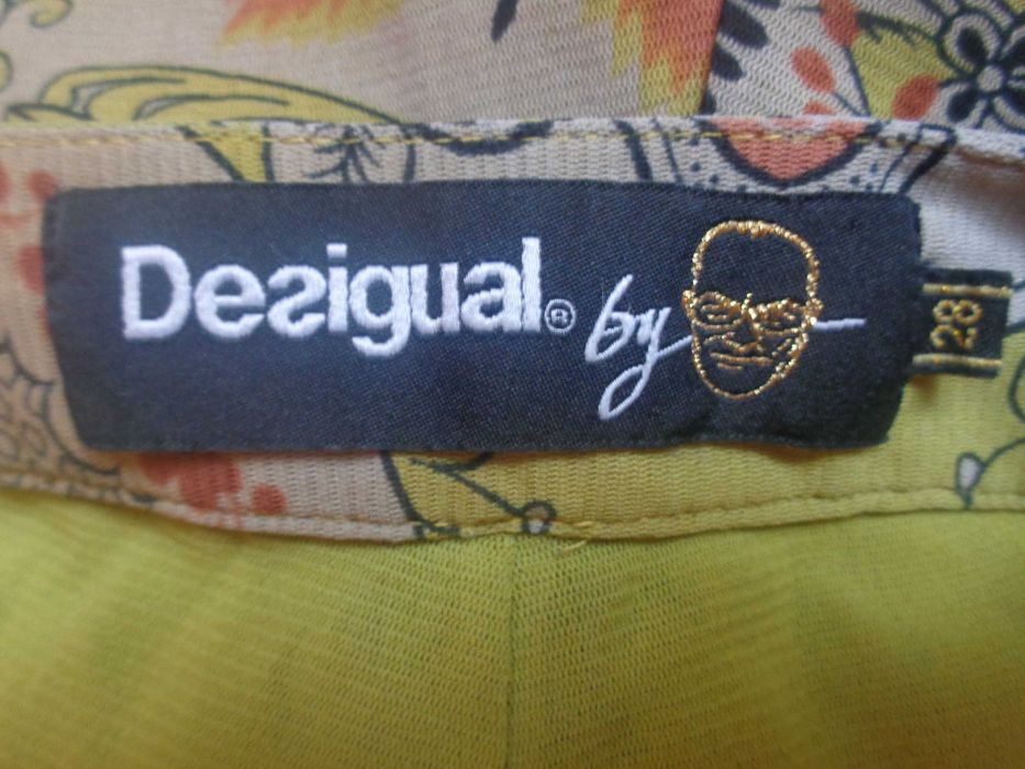 Pantaloni Desigual by Christian Lacroix marimea 28