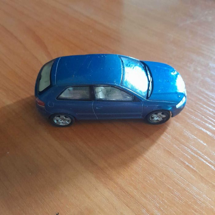 Cararama Audi A3 - Модел на кола - Мащаб 1:43 - Син