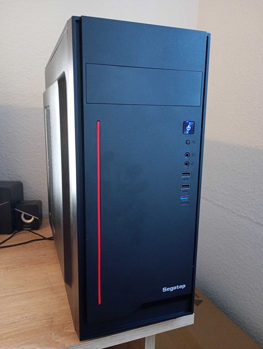 Carcasa PC Segotep V5 Black (suporta 6 ventilatoare)