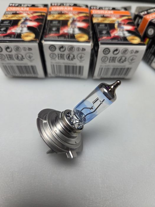 4 becuri halogen Osram H7 Night Breaker