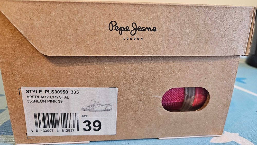 Tenisi roz Pepe Jeans