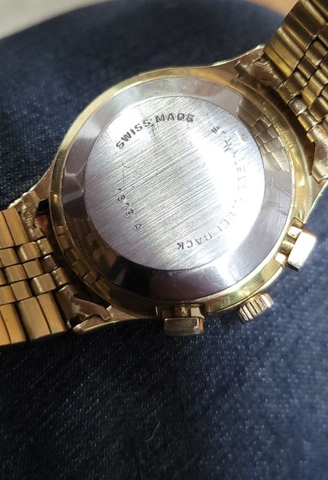 Ceas placat aur valjoux 7750 Kienzle Germany vintage