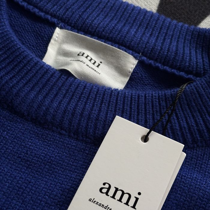 Pulover AMI alexandre matteusi Albastru