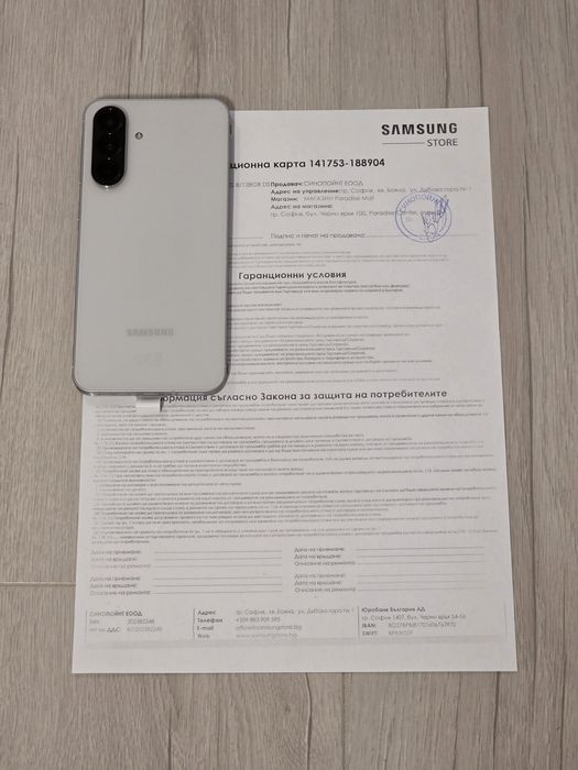 НОВ! Samsung Galaxy A56 128 GB Lightgray