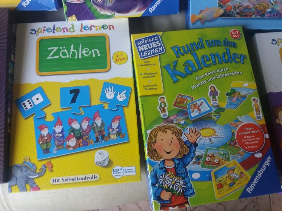 Голяма колекция логически образователни настолни игри!