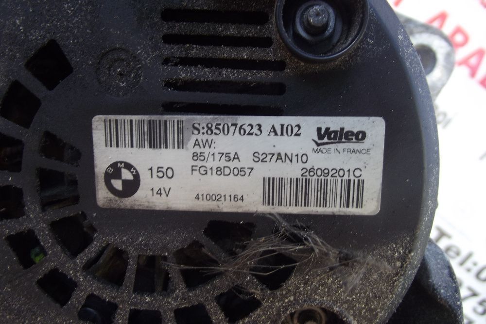 Alternator BMW 2.0 E87 E91 E92 E90 E60 e61 F10 N47 dezmembrez BMW