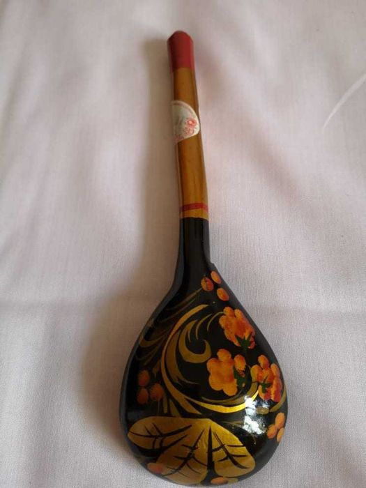 руска сувенирна дървена лъжица