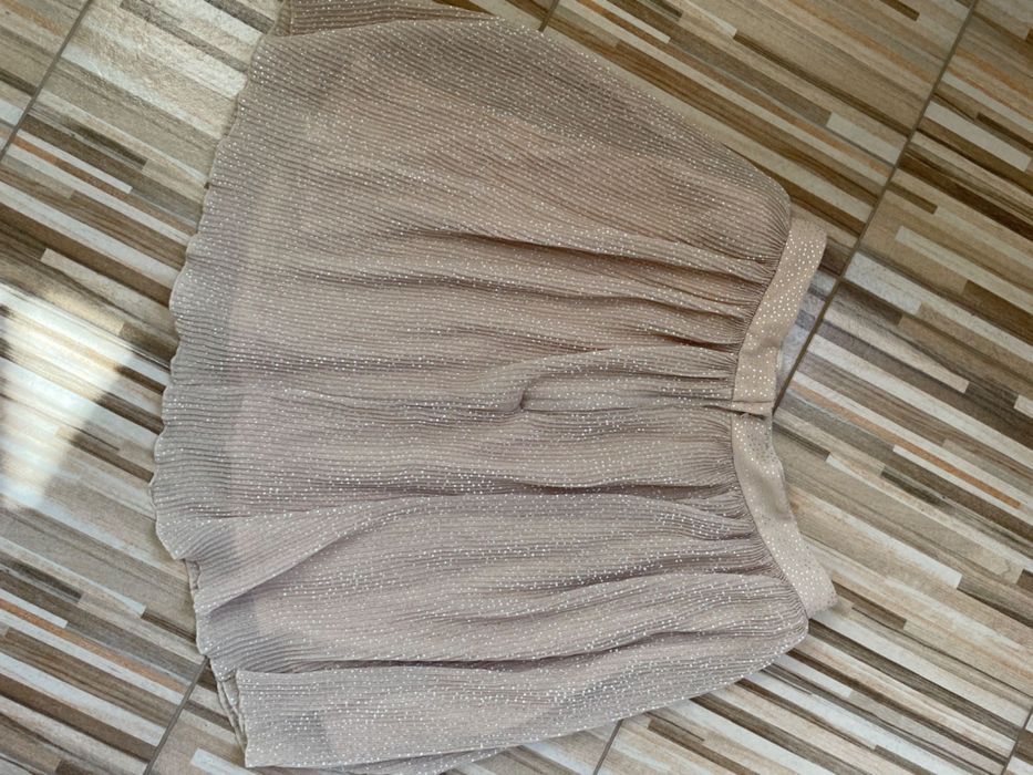 Бежова пола с цип H&M