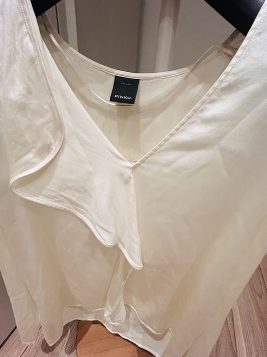 Pinko риза от естествена коприна