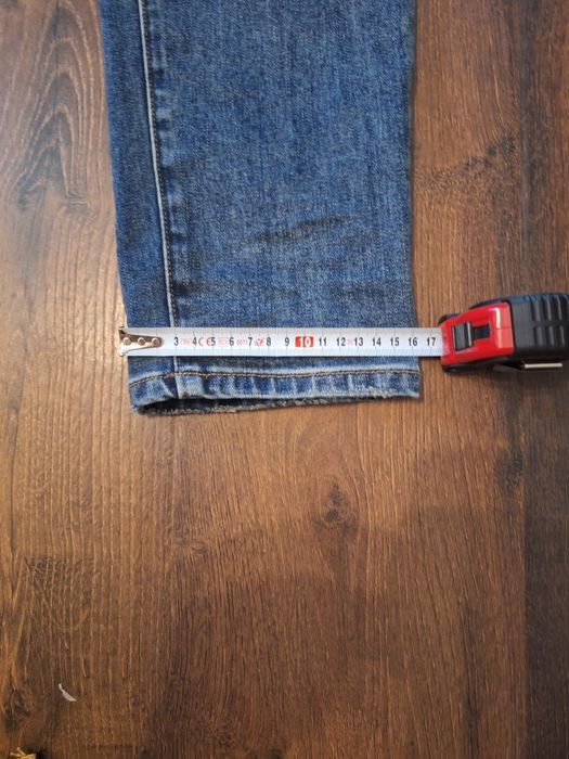 Purpe jeans albaștri