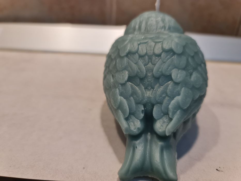 Lumanare tip papagal