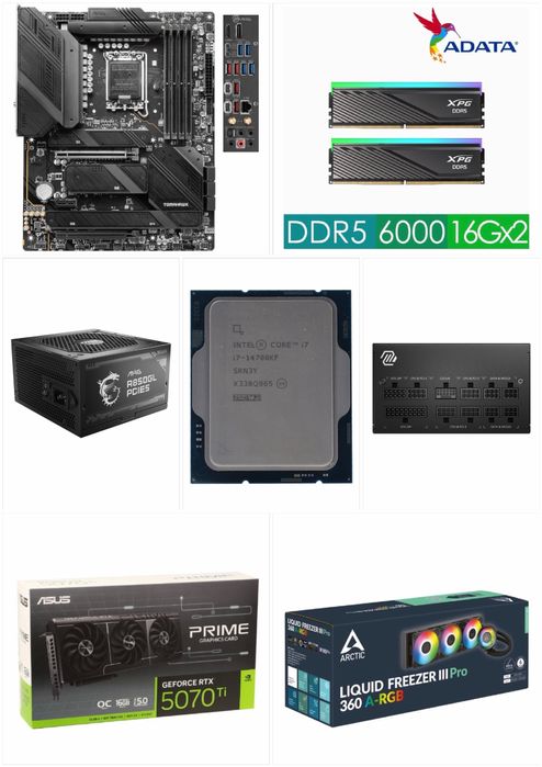 Intel core i7 14700kf 3.4Mhz