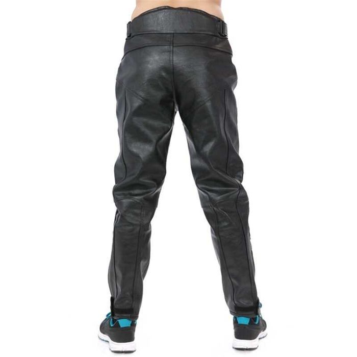 Мотоштаны кожаные Каспи РЭД