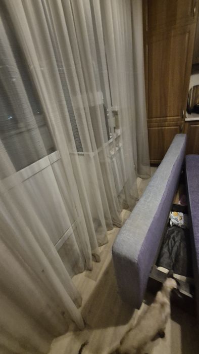 Продам тюль, цвет серый беж