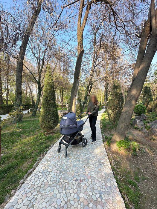 Коляска Peg Perego 3 в 1 бу серая