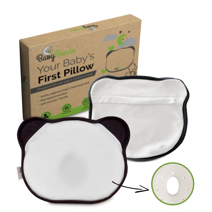 Baby Banda – Перфектната бебешка възглавница за комфорт и здрав сън!