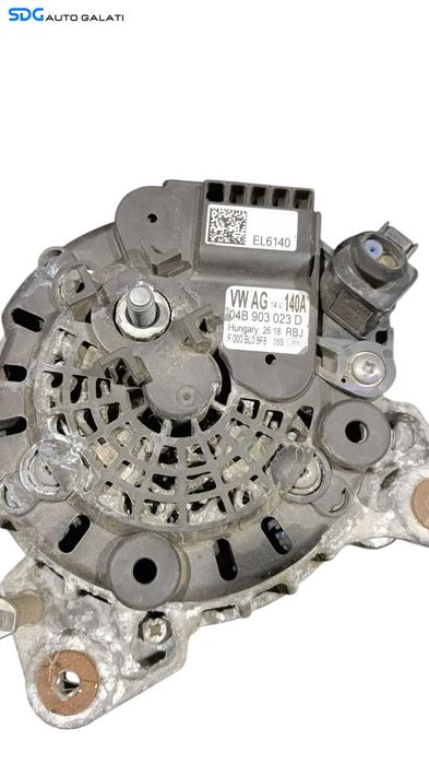 Alternator 140A Volkswagen Caddy 3 1.6 TDI CAYD CAYE 2010 - 2015 Cod 04B903023D 04B903023DX [M8553]