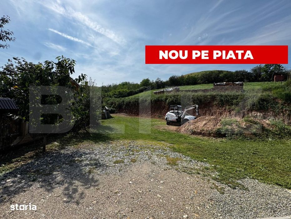 Teren intravilan la sosea asfaltata, 2500 mp, zona Sard