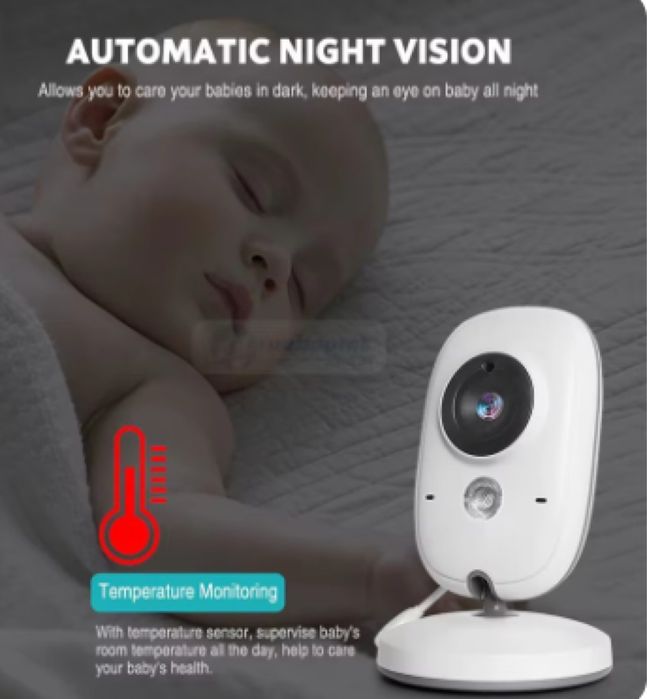 Видео бебефон с камера 2.0 инча ,монитор  VB602