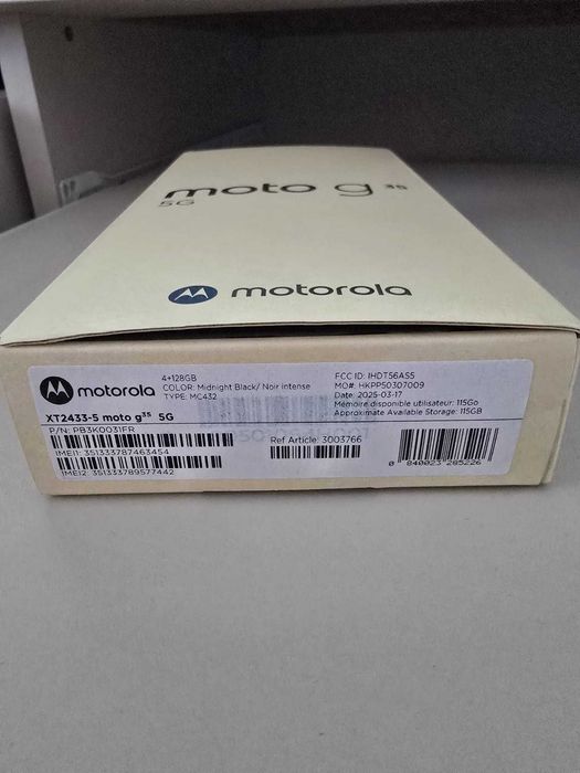 Motorola G35 5G Midnight Black 128/4GB Sigilat