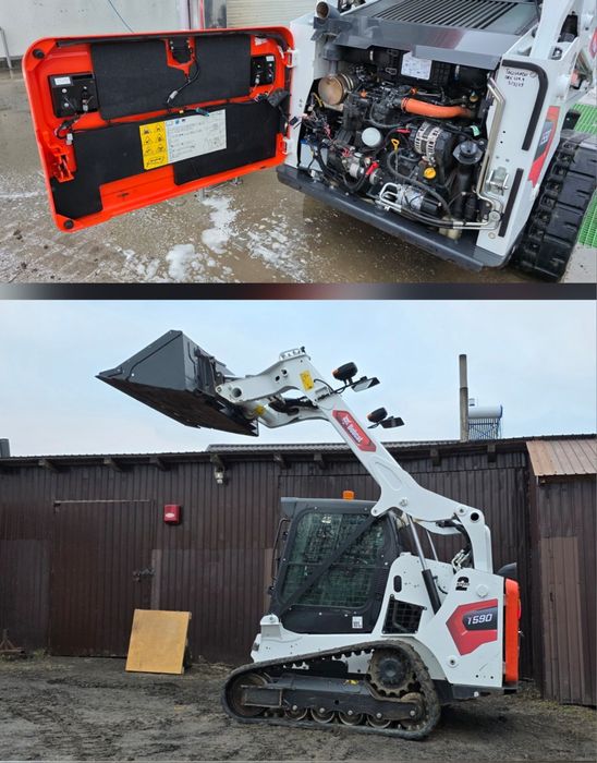 Ușă cabina miniincarcator Bobcat T590 climă mini încărcător