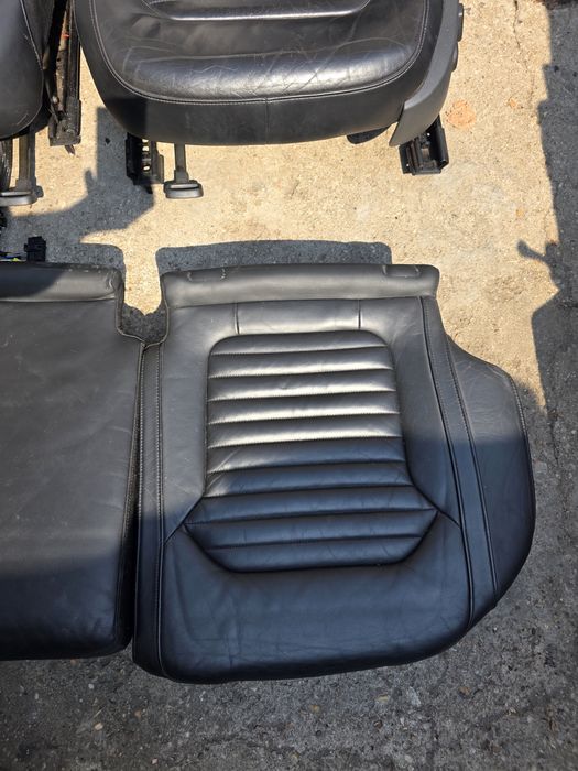 Interior piele passat b7 brec combi fete usi scaune banchete Consola centrala piele originala