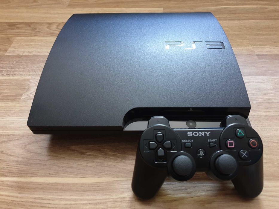 PS3 modat HEN 320 GB + 40 jocuri (GTA V, Red Dead, God of War, NFS)