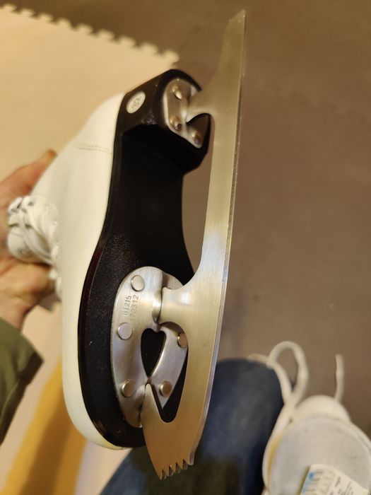 Patine de gheață copii mărime 32 oxelo impecabil