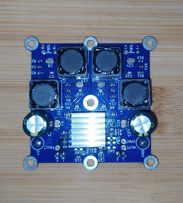 Мощный усилитель звука D-класса TPA3116D2 (50Вт х 2 или 100Вт)