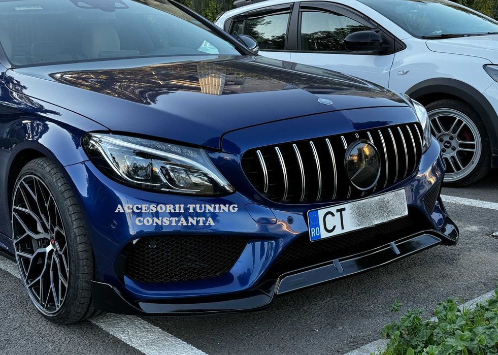 Grila Centrala GT-R Panamericana Crom Mercedes C Class W205 2015-2018