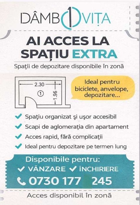 Loc parcare Dambovita 10 Residence - demisol