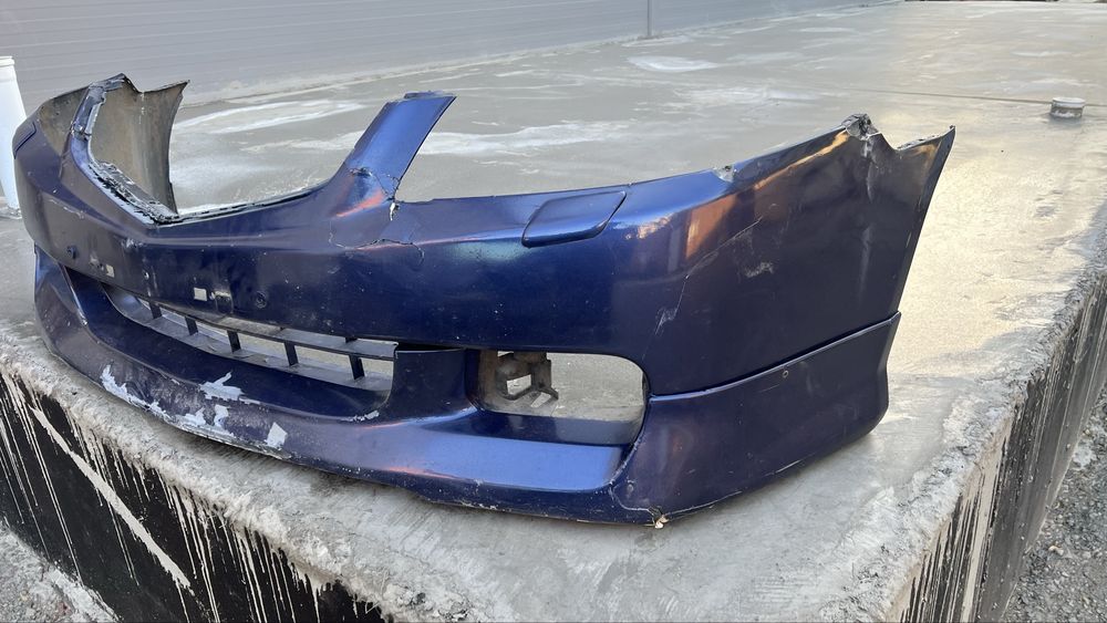 бампер Honda Accord 7 в сборе с губой modulo