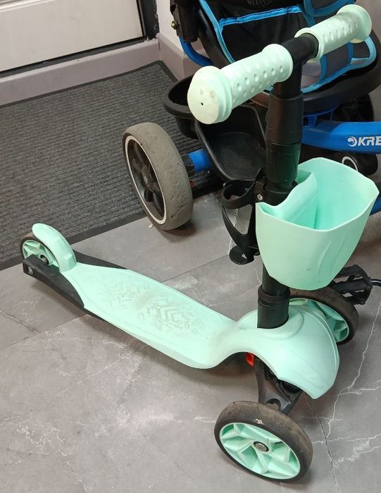 Велосипед QPlay складной + самокат