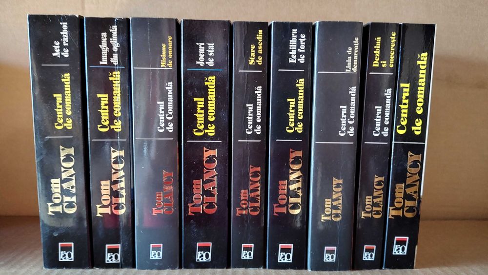 Tom CLancy - seria Centrul de comanda (9 vol.) + bonu