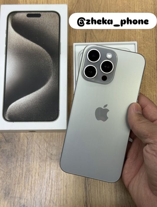  iPhone 15pro max 5G 256gb LL/A e-sim natural titanium