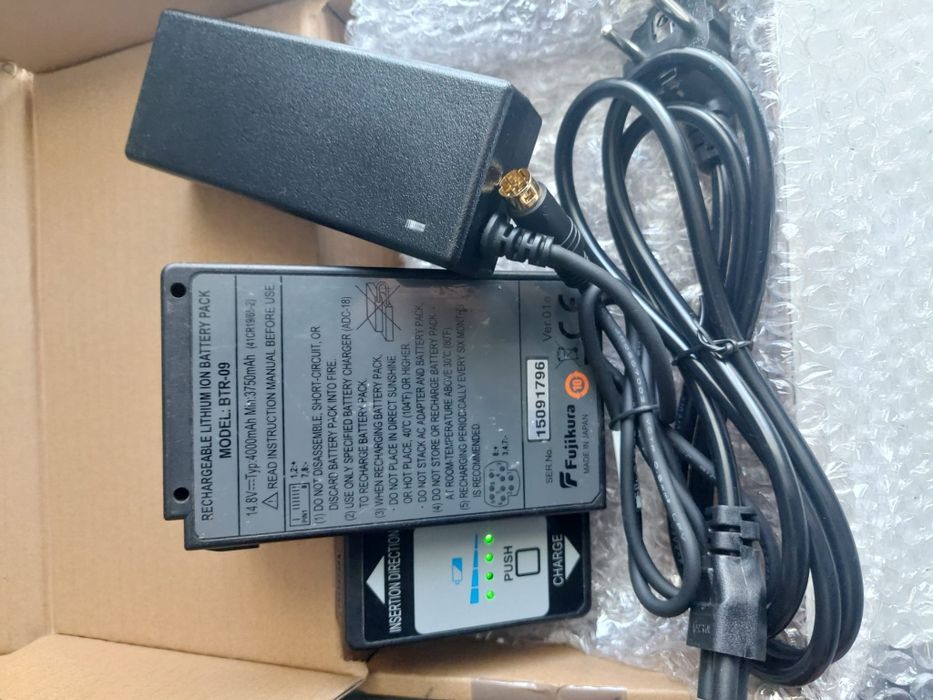 Fujikura 70S Baterie + alimentator aparat sudura fibra optica