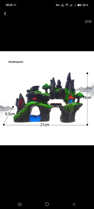 Akvarium bezaklari sotiladi 35 mingdan